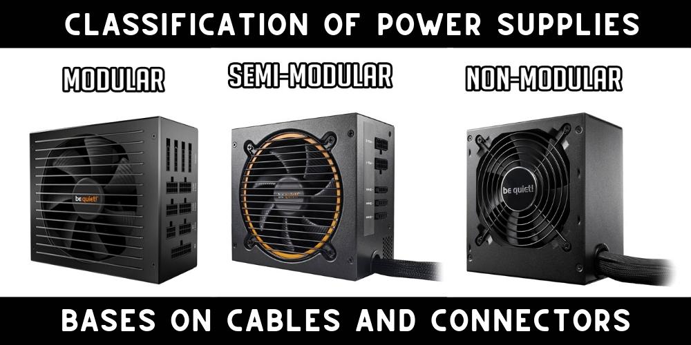 Modular Vs Non-Modular Vs Semi-Modular Power Supplies