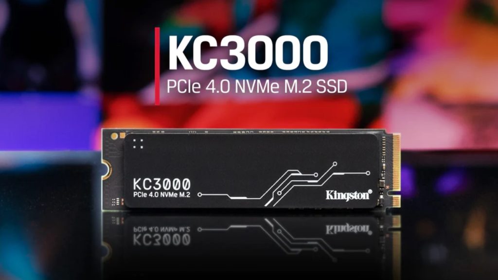 Unboxing Kingston KC3000 NVMe SSD